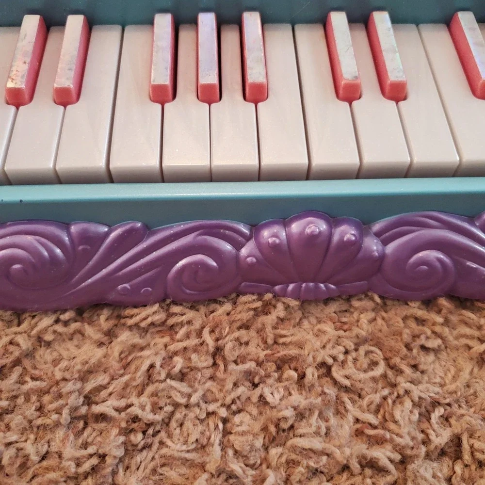 VTG Disney Little Mermaid Keyboard Toy Quest Play Along READ